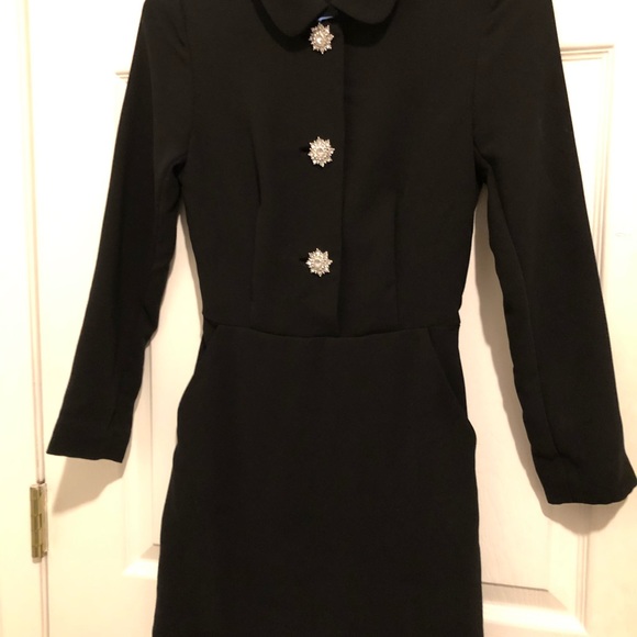Black Diamond button dress ! - Picture 5 of 5